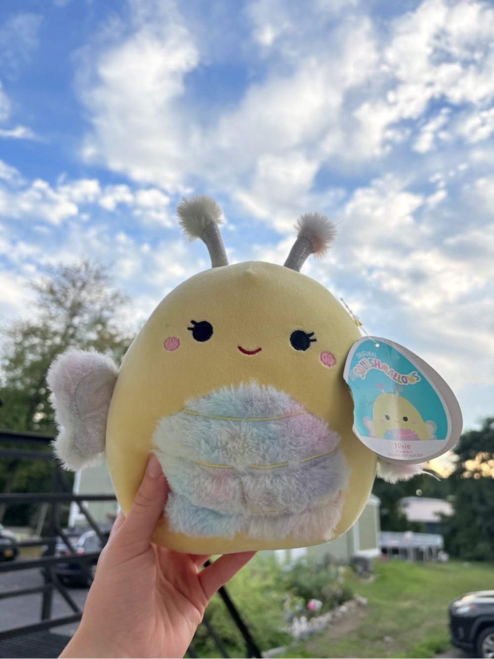 Squishmallow Nixie Butterfly 8” Plush Stuffed Animal - Picture 1 of 4